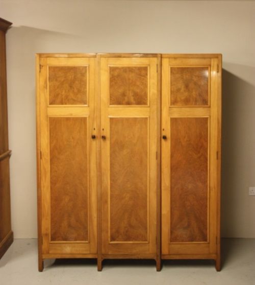 Heal's 1930'S Walnut Wardrobe