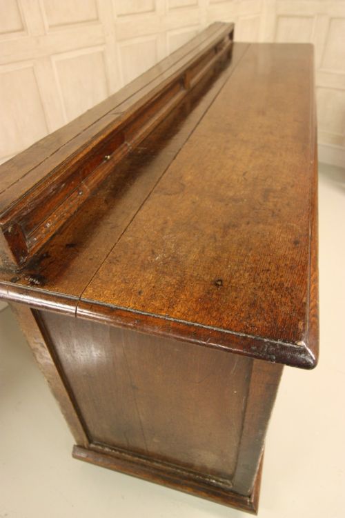 fig 3. Early 18th Century English Antique Oak Dresser Base