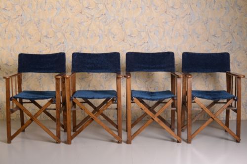 Set of Four 'Haxyes' Directors Armchairs