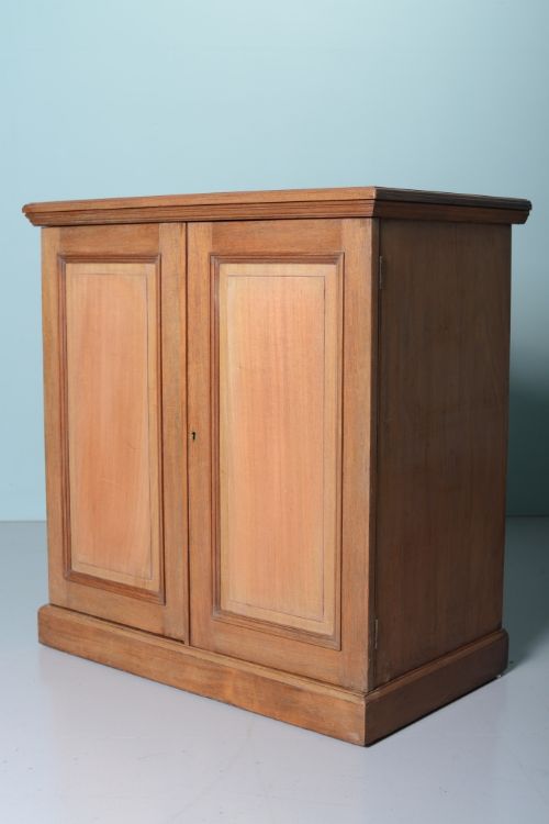 fig 1. English Antique Walnut Cabinet