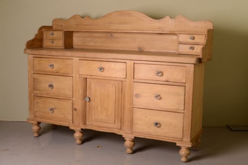 fig 1. Lancashire Antique Pine Dresser Base