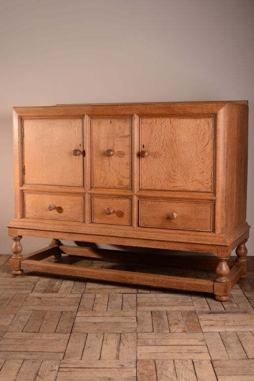 fig 1. Heals Antique Oak Sideboard