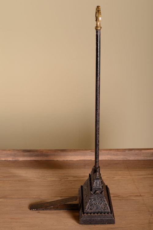 fig 1. 19th Century Antique Door Porter by Kenrick & Sons