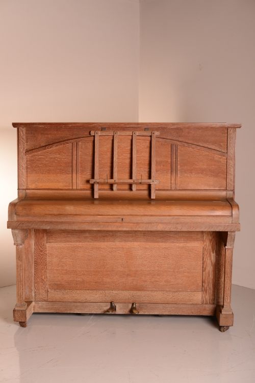 fig 2. 1930's Warwick of London Oak Piano
