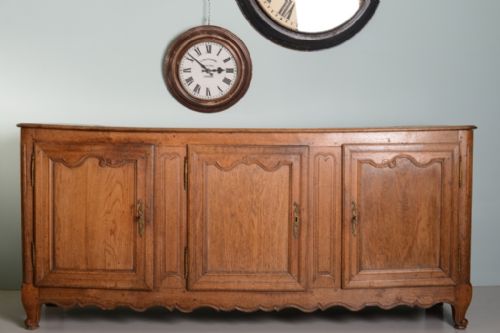 18th Century Antique Oak Enfilade Dresser Base