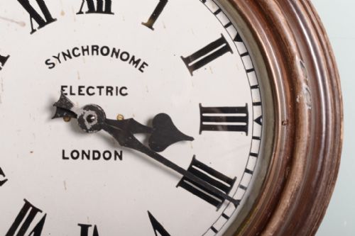 Edwardian Antique Working Enamel Clock