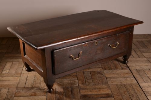 18th Century Antique Oak Coffee Table