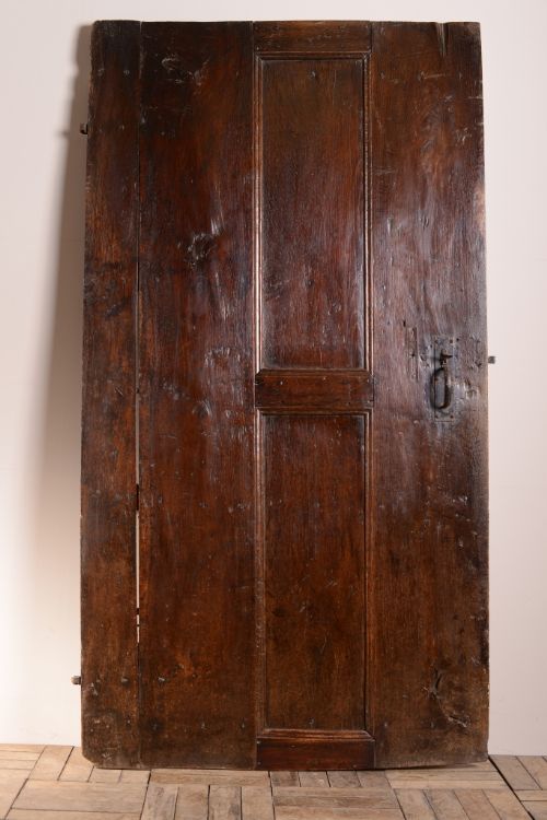 Early 18th Century Antique Oak Door