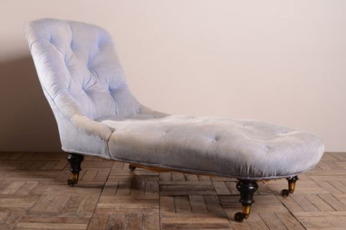 Fabulous Shaped English Antique Daybed