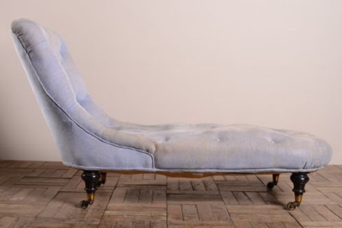 fig 1. Fabulous Shaped English Antique Daybed