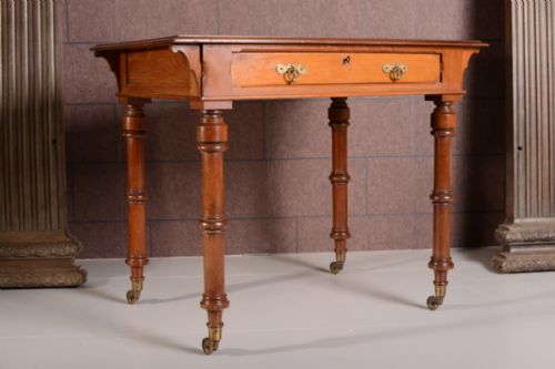 Antique Walnut Writing Table by Maple & Co