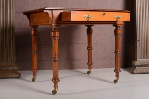 fig 2. Antique Walnut Writing Table by Maple & Co