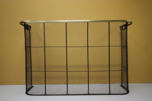 fig 1. Regency Antique Fire Fender with Nappy Rail