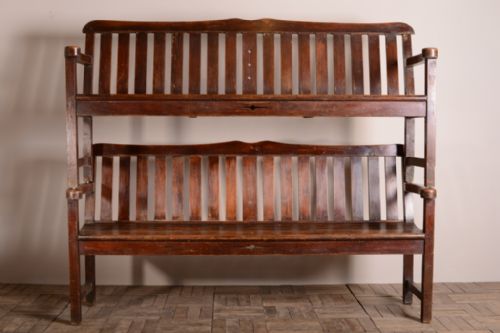 Bowling Green Antique Pine Bench X 2.