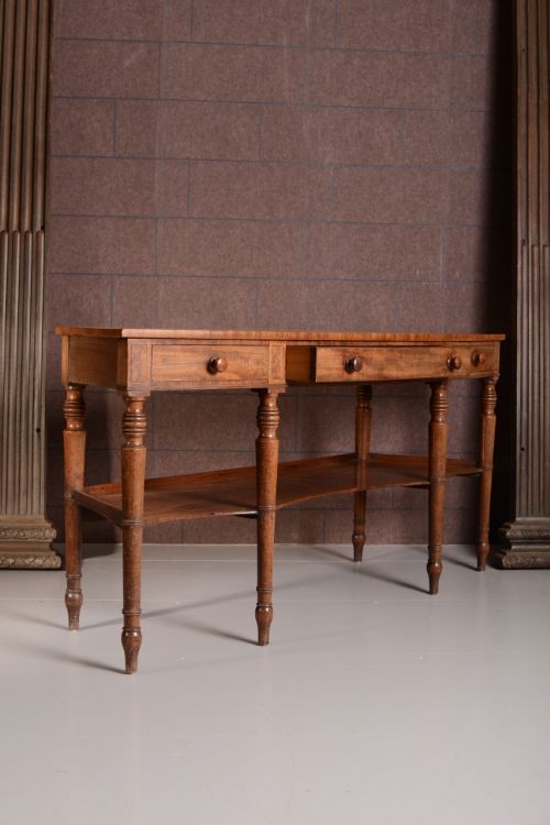 Beautiful Georgian Antique Mahogany Serving Table