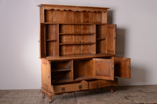 fig 2. Rare 19th Century Heals Antique Oak Dresser