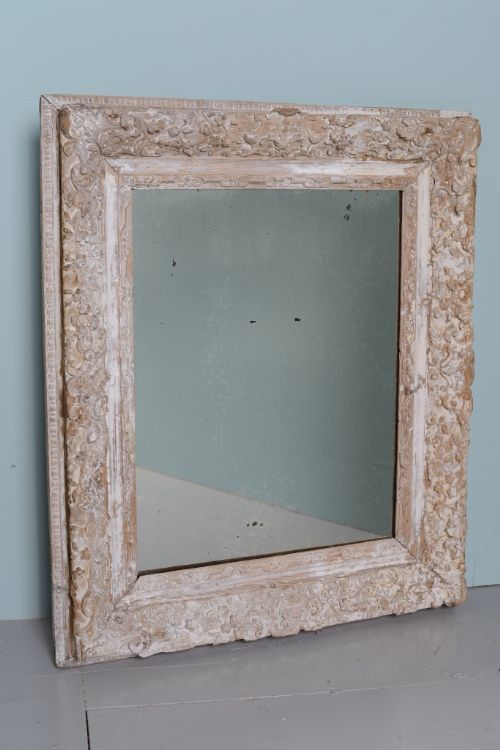 18th Century Antique Carved Mirror