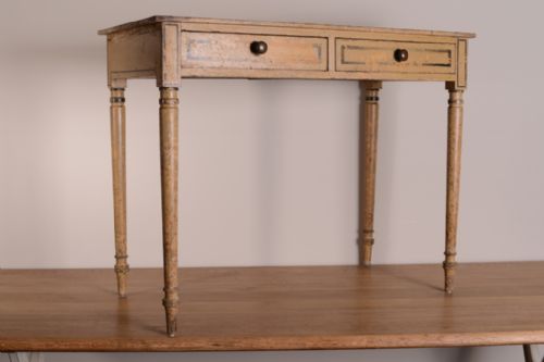 Regency Antique Side Table in Original Paint