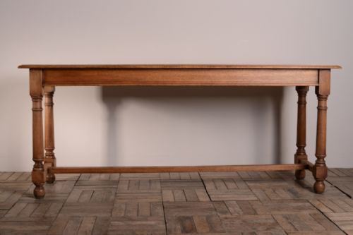 Antique 19th Century Oak Side Table by Waring & Gillows