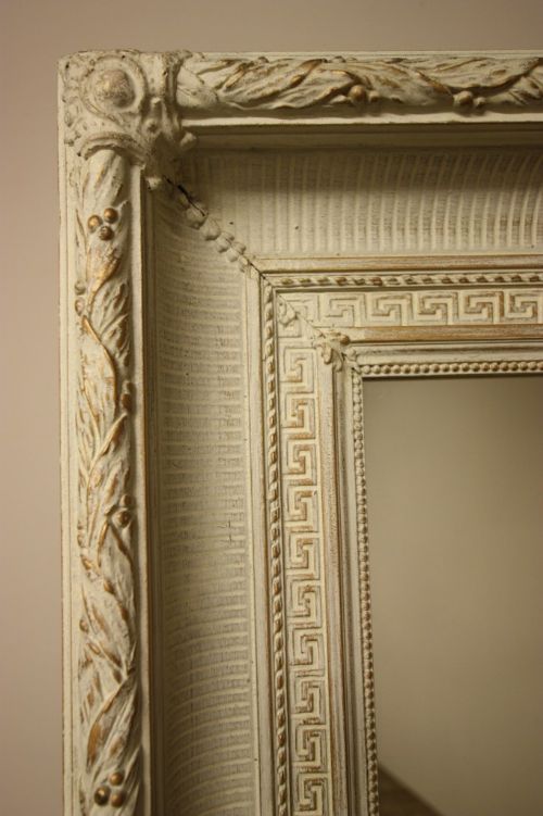 Very Large 19th Century Antique Mirror
