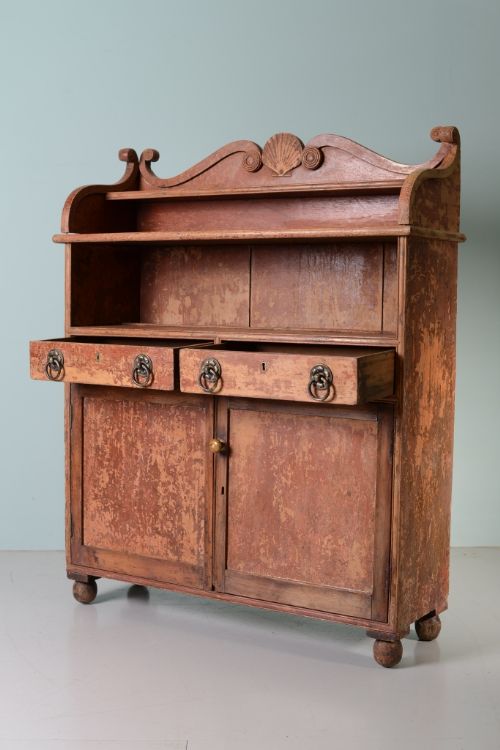 fig 1. Wonderful Regency Antique Irish Chiffonier
