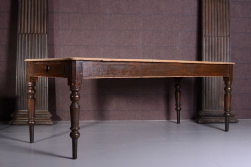 English Antique Farmhouse Dining Table