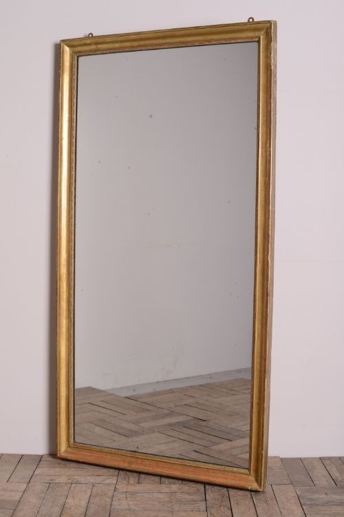English 19th Century Antique Gilt Mirror