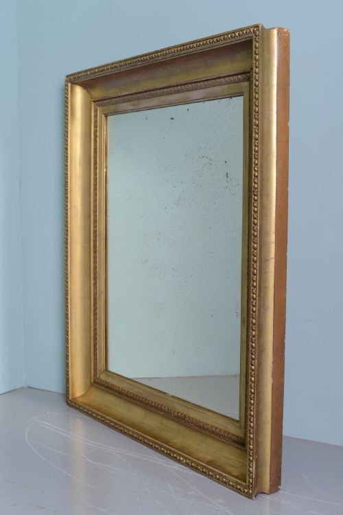 fig 1. Georgian Antique Gilt Framed Mirror