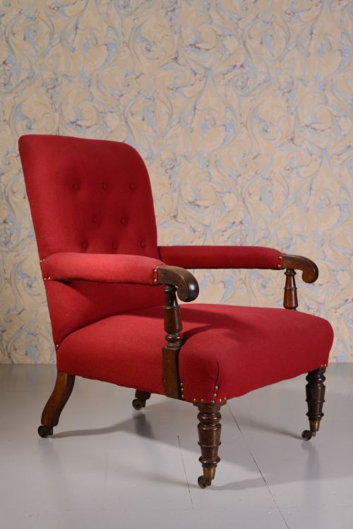 William IV Antique Open Armchair