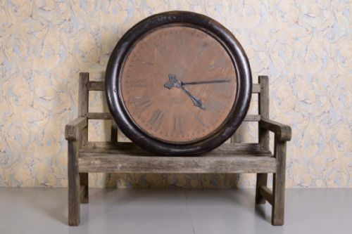 Mammoth Antique English Working Tavern Clock