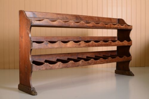 English 19th Century Antique Pine Shelving / Rack