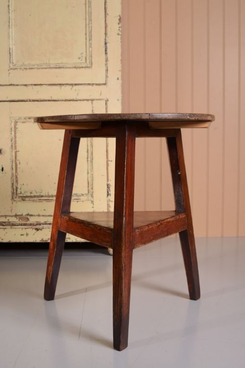 English Antique Cricket Table.