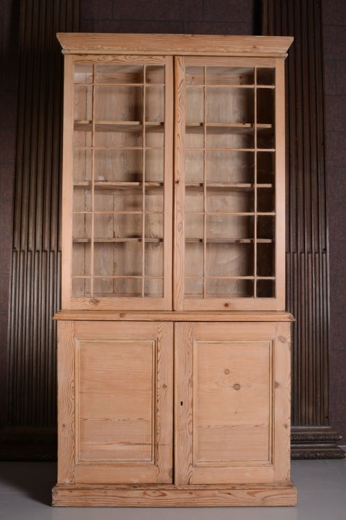 Georgian Antique Pine Bookcase