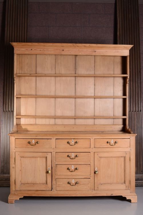 fig 1. Georgian Antique Pine Welsh Dresser