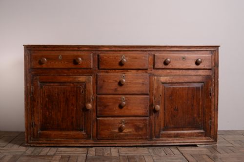 fig 1. Antique Westmoreland Pine Dresser Base
