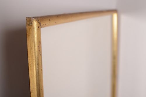 fig 1. English Antique Gilt Shop Fitting Mirror