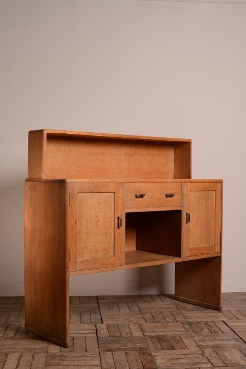 Unusual 1930'S Heals Pale Oak Dresser