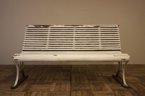 fig 1. 19th Century Antique Lake District Steamer Bench