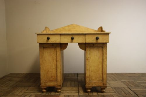 fig 1. English Regency Side Cabinet in Original Paint