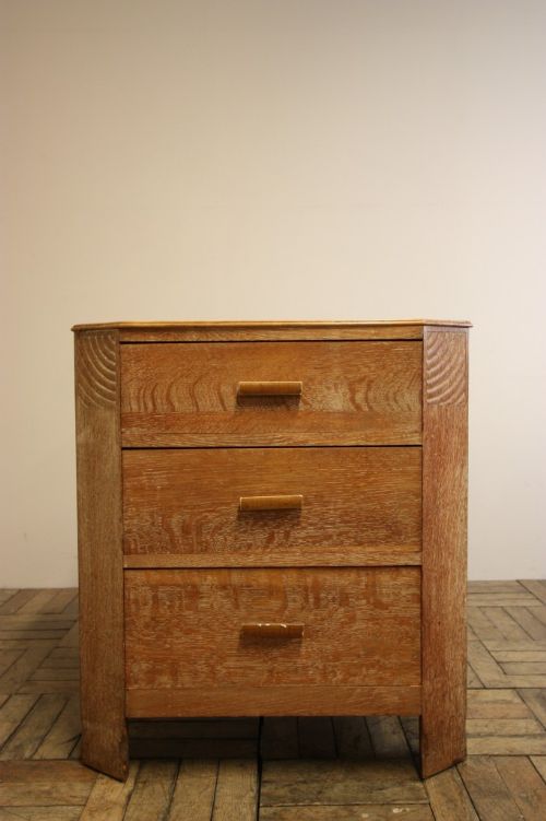 1920'S Oak Chest of Drawers by Rowley London