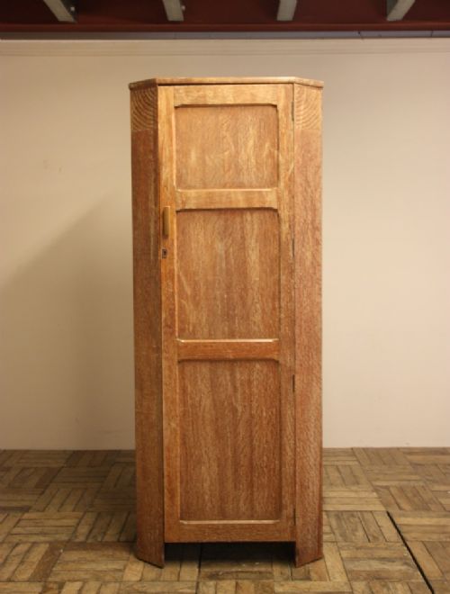 1920'S Rowley Gallery Oak Wardrobe