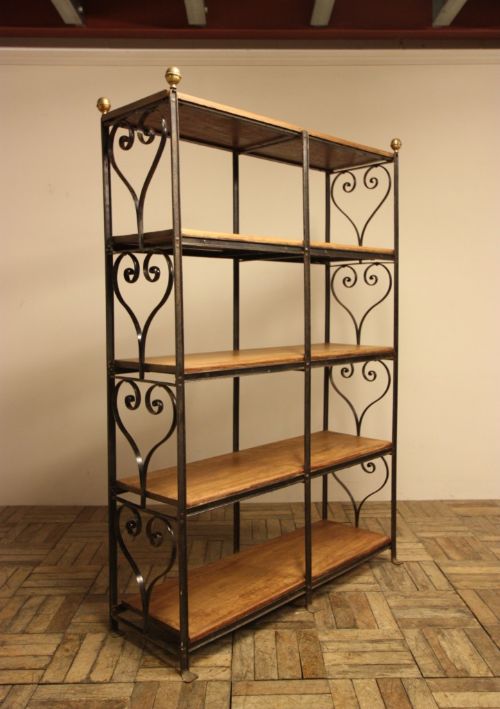 19th Century Antique Wrought Iron Deed Rack.