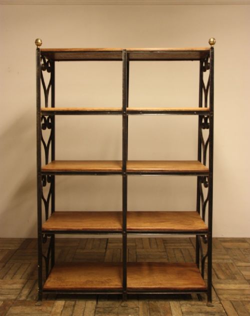 fig 1. 19th Century Antique Wrought Iron Deed Rack.