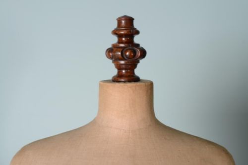 fig 2. Edwardian Antique Tailors Dummy by Harris & Sheldon