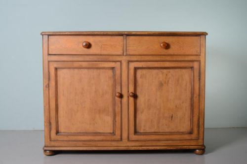 Early 19th Century Original Painted Pine Cupboard