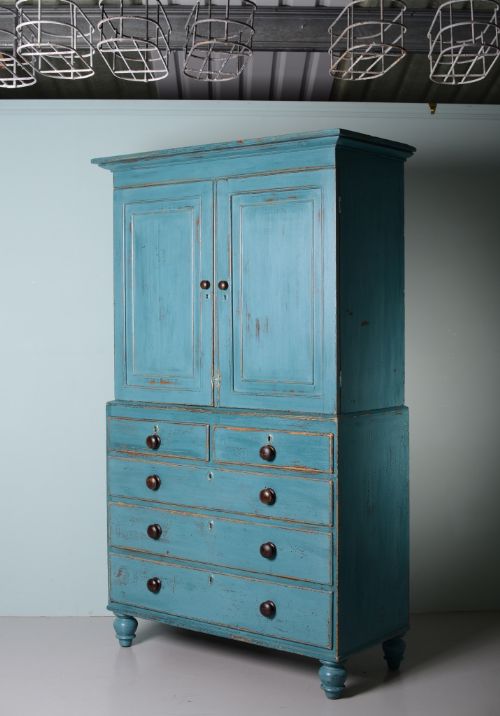 fig 1. Westmoreland Antique Housekeepers Cupboard