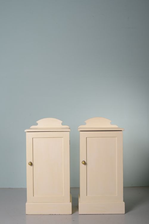 Pair of 19th Century Antique Bedside Cupboards