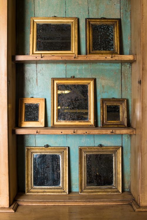 Collection of English Antique Gilt Mirrors
