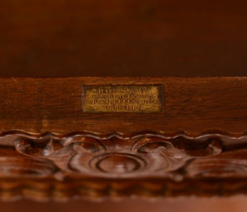 fig 4. Extremely Rare Irish Antique Campaign Furniture