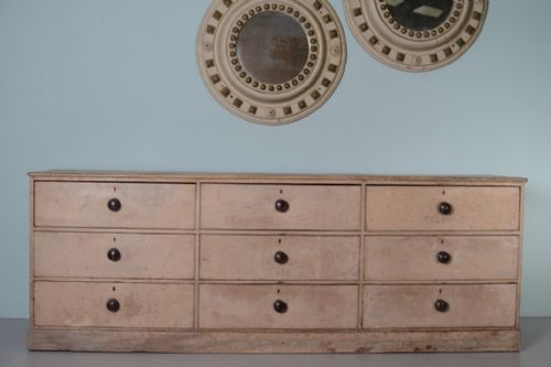 fig 1. Fabulous English Georgian Antique Dresser Base